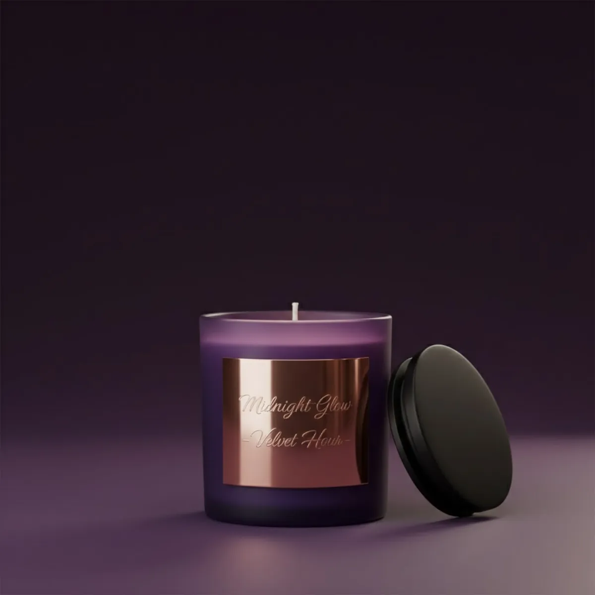 Midnight Glow Candle view 2