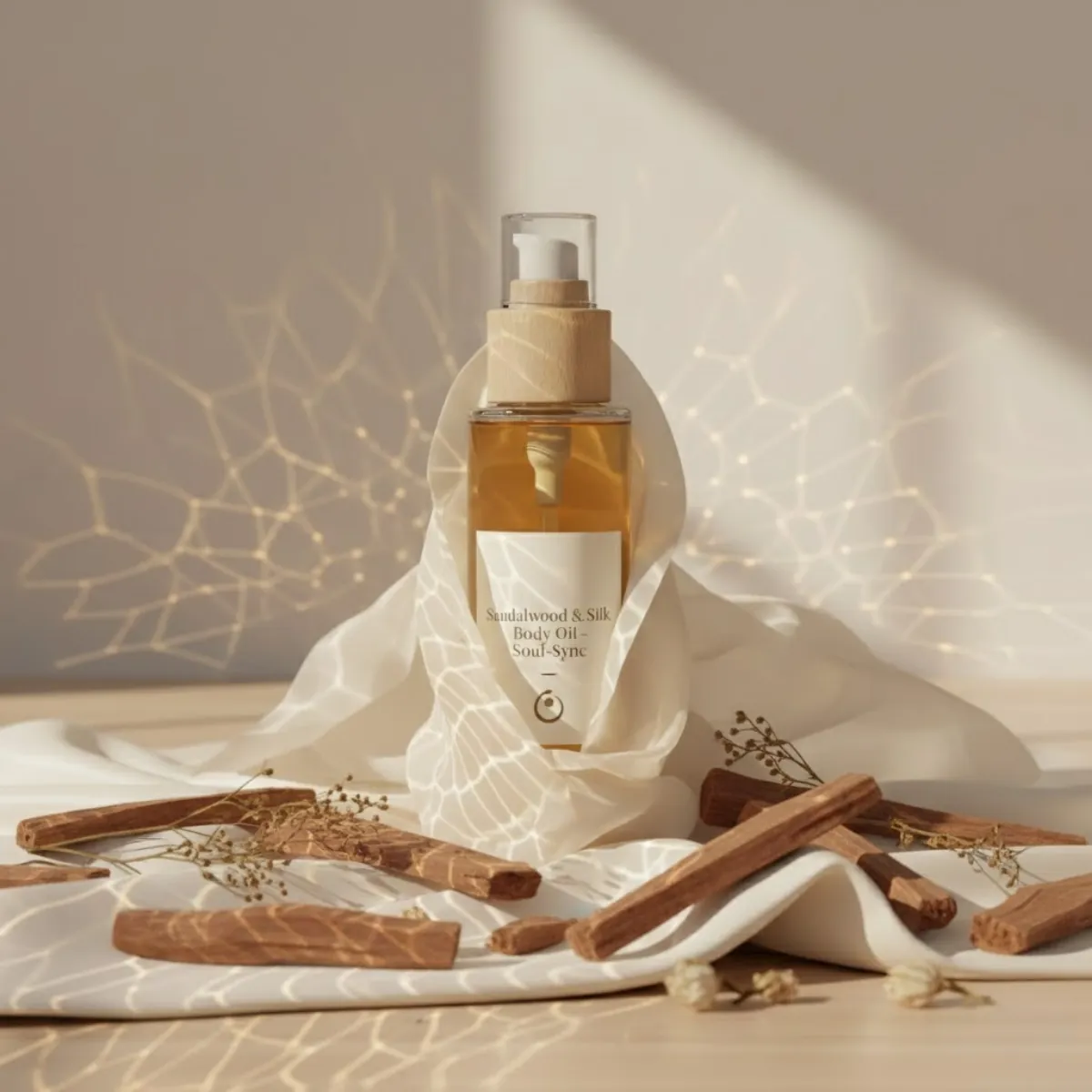 Sandalwood & Silk Body Oil view 6